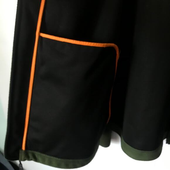 Orvis Trout Bum Jacket Extra Large Mens Army Green Olive Zip Front Softshell XL - Picture 11 of 13